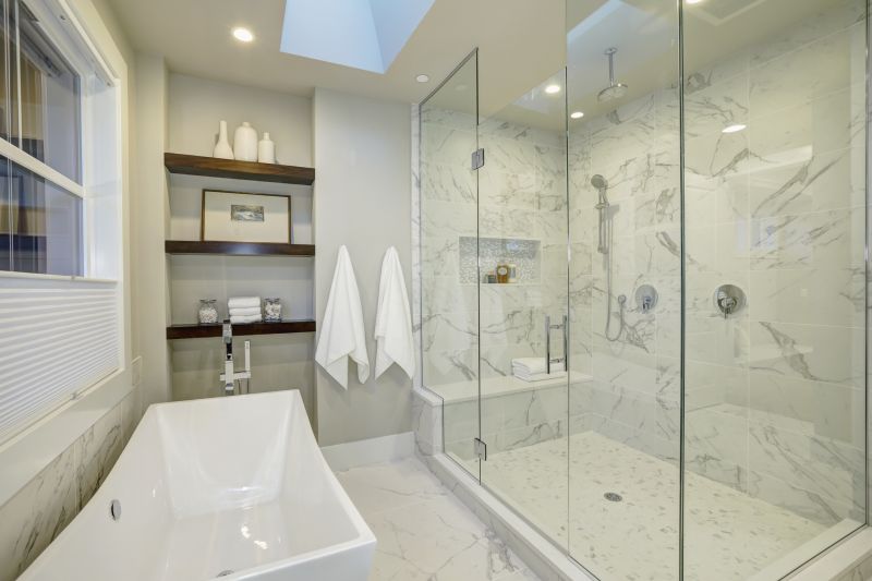 Modern Bathroom with Freestanding Tub